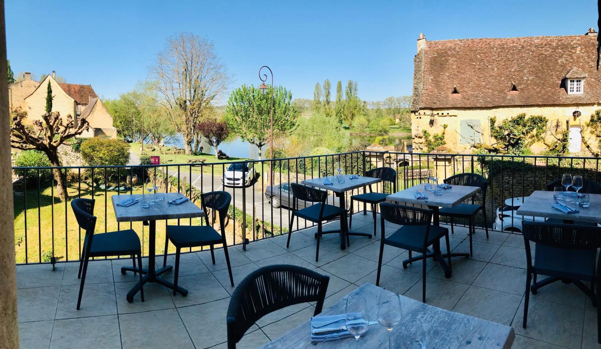 Hotel-Restaurant Cote Rivage Badefols-sur-Dordogne Luaran gambar